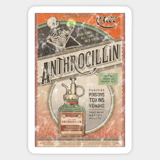 The Outer Worlds Anthrocillin Sticker